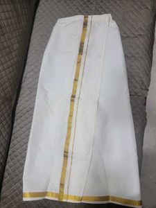 Boy's Off White Dhoti