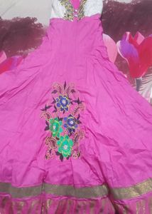 Anarkali Kurti Pant Set