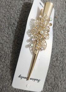 Elegant Gold Hair Pin