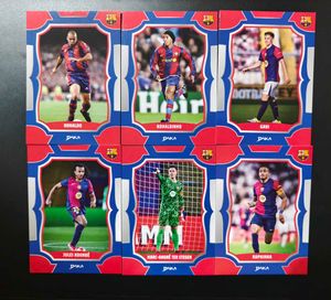 FC Barcelona Imported Football Trading Cards