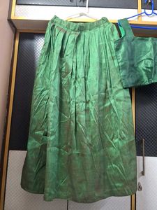 Green Silk Lehenga Choli Set💚💚