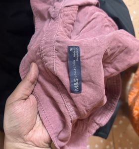 marks and spencer corduroy Shirt