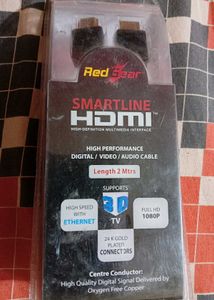 RedGear 2m HDMI Cable with Gold Plated connectors