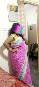 Synthetic saree