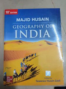 Majid Husain Geography of India 10th Edition
