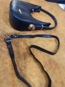 Chic Black Hobo Shoulder Bag