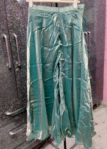 Stunning Teal Lehenga Choli (top n sharara)