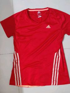 Adidas Red T-Shirt