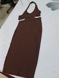 H &M Brown Dress