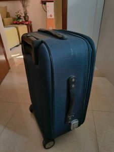 Blue Travel Suitcase