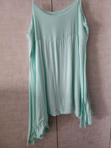 Mint Green Long Top.. hello summer