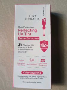 Luxe organix tinted sunscreen