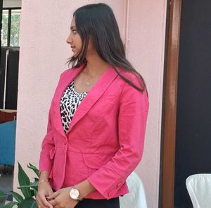 Chic Pink Blazer