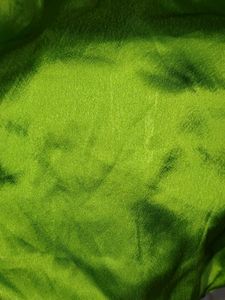 Lime Green Tie-Front Crop Top
