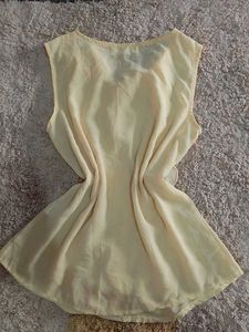 Cute Peter Pan Collar Sleeveless Top