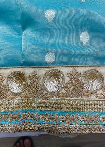 Zari Brocade Tissue Saree