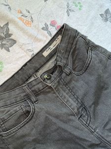 Stylish Grey Denim Jeans