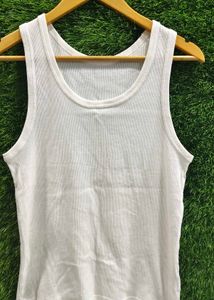 2 White inner vests (uniqlo)