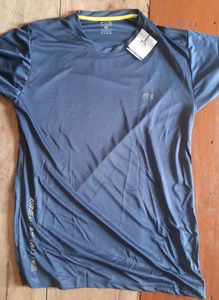 FTX Grey Colour Gym Wear/Sports Wear Tshirt XL Brand New
