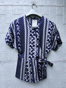 New with tag Korean Stylish Blue &amp; White Polka Dot