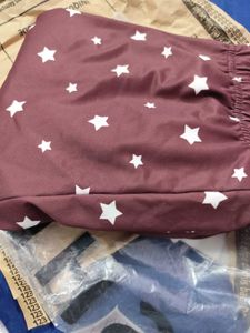 Women's Drawstring Waist Star Print Pjama