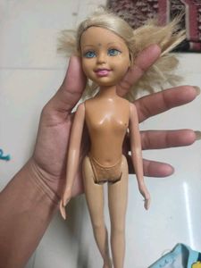 Blonde Doll with Blue Eyes