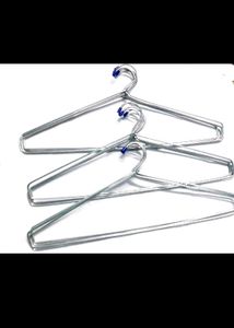 Set of Metal Clothes Hangers