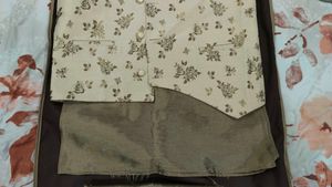 kid's Floral Print Nehru Jacket