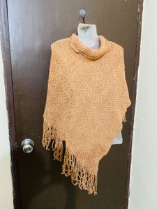 Boho Chic Fringe Poncho