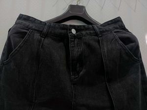 Stylish Y2K Washed Denim Jeans