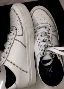 Kook N Keech Women White Sneakers