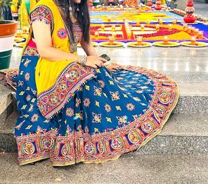 Navratri Worked Chaniya Choli Without Duppta 1000