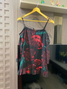 Floral Off-Shoulder Top