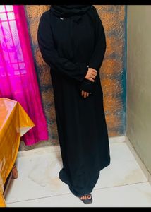 Simple Black Abaya Just For 500!