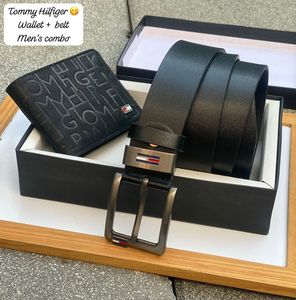 Tommy Hilfiger Belt &amp; Wallet Combo
