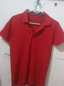 Men's Red Polo T-Shirt