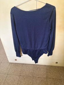 Sparkly Long Sleeve Bodysuit