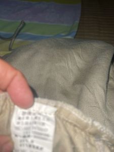 Men's Beige Cargo Shorts