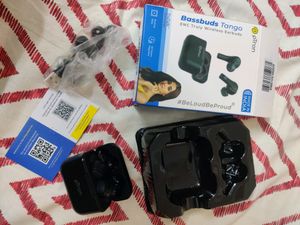 Negotiable PTron Bassbuds Tango Bold Black