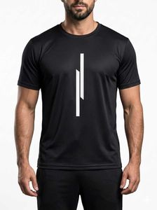 Men's Black Graphic T-Shirt
