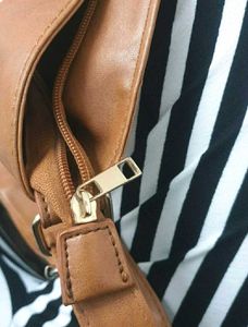 URBANIC Brown Leather Shoulder Bag