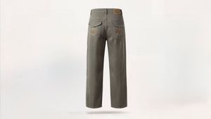 Men's Denim Embroidered Geans