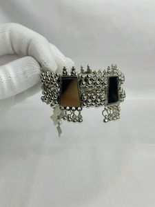 Stylish latest trendy fashionable mirror work brac