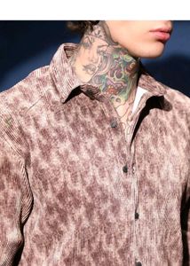 Men's Long Sleeve Printed Shirt