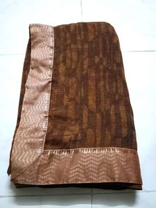 Elegant Brown Saree
