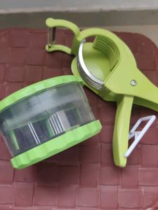 veg cutter peeler and twister.