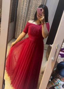 Red Gown