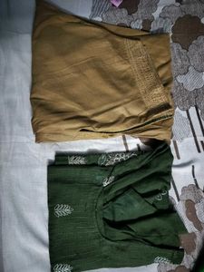 Cotton Suit With Salwar