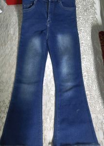 Women's Flared Denim Jeans