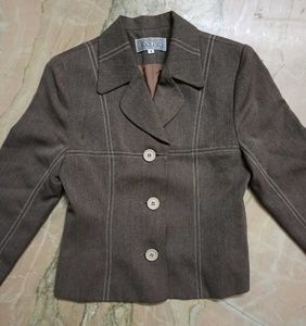 Vintage ENKA Brown Cropped Blazer